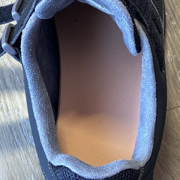 Anodyne Sneaker Men Sz 10.5 Wide Black No.74 Double Hook & Loop Strap Diabetic - Picture 11 of 12